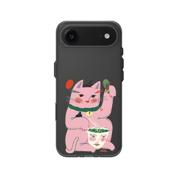 iPhone Air Clear (相機按鈕) 酷墨灰 - Livia Fălcaru - 抹茶貓