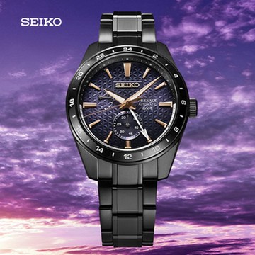 SEIKO 精工 Presage限量款 曙光 麻葉錶盤紫色調機械錶 送禮 禮物推薦 SPB361J1/6R64-00L0SD_SK028