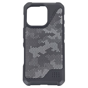 UAG 磁吸耐衝擊都會保護殼 三層安全防護 鏡頭保護 雙吊繩孔設計  iPhone 16 Pro  迷彩黑