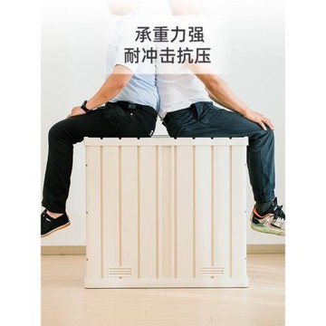 陽臺收納柜戶外儲物置物柜園藝工具帶滑輪庭院室外防曬柜子