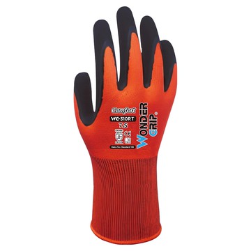 WONDER GRIP 多給力 COMFORT 升級可觸屏乳膠防滑工作手套  S  WG-310RT  1雙