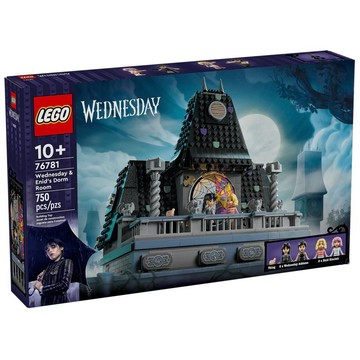 [樂享積木] [已停產沒貨] LEGO 76781 星期三與依妮的宿舍房間 Wednesday系列