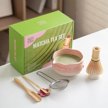 【日式&傳統工具】抹茶五件套 刷抹茶 抹茶茶具 抹茶碗 抹茶組 禮物禮品 禮品好物 抹茶工具套組