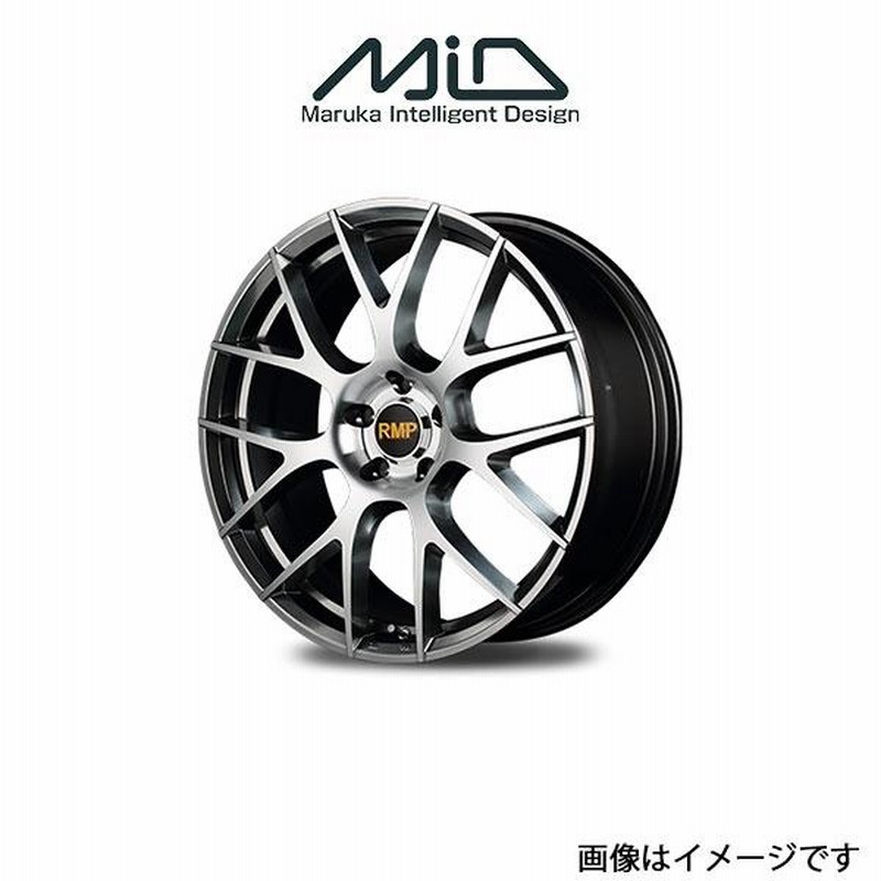 MID RMP 027F アルミホイール 1本 レガシーB4 BM系(17×7J 5-100