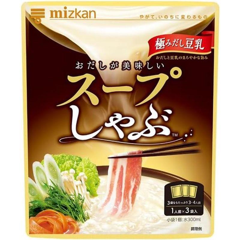 ミツカン スープしゃぶ 極みだし豆乳 (28g×3個)×12袋入