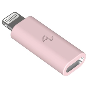 ALLite USB-C-Lightning轉接頭  寶寶粉  1個  31.4mm