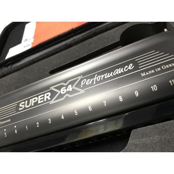 HOHNER(ホーナー) NEW SUPER 64X 7584 64 クロマチックハーモニカ 16穴 樹脂ボディ Super-64X Chromatic Harmonica　北海道 沖縄 離島不可