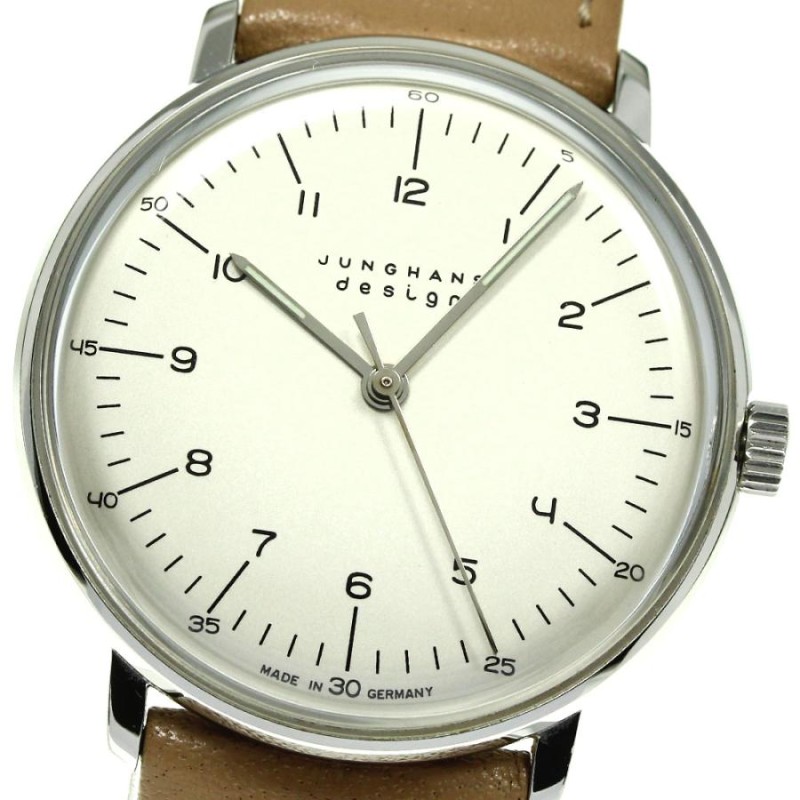 JUNGHANS】ユンハンス マックスビル 27.3701 手巻き メンズ_737725 ...