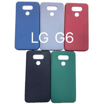 適用LG V20手機殼V30磨砂防滑防汗V50軟硅膠套V60純色G8S防指紋G6親膚保護套