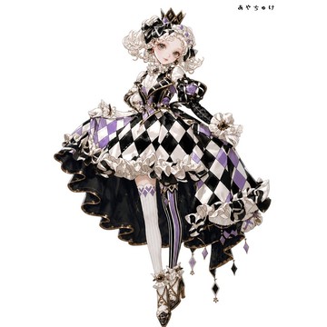 【6 月新品】07-133-0123 人物貼紙 馬戲團風格