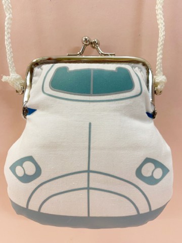 【震撼精品百貨】Shin Kan Sen 新幹線~三麗鷗新幹線珠扣零錢包附繩-藍#79201