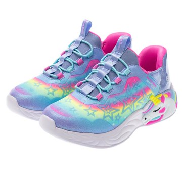 SKECHERS 童鞋 女童系列燈鞋 UNICORN DREAMS (302296LLVMT)