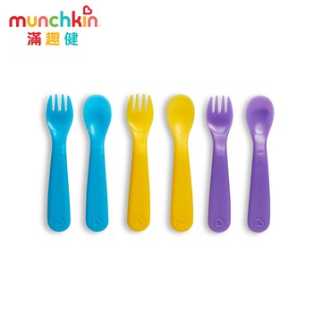 munchkin -冷熱感溫安全湯叉6入