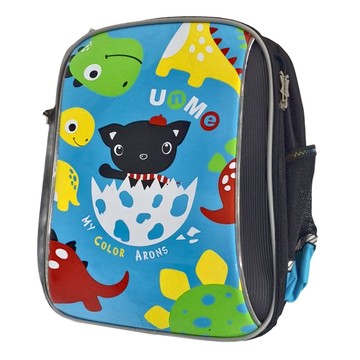 UnMe 樂樂蛋龍後背書包  鏡粉藍  28 x 36 x 12cm  1個