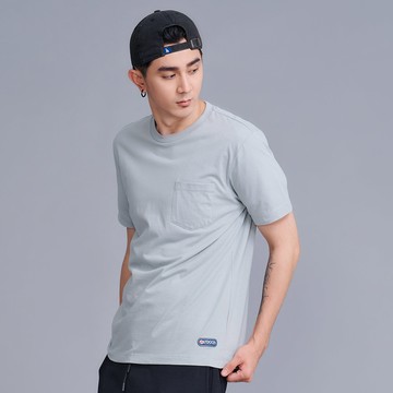 【OUTDOOR】口袋LogoT恤-灰色 ODT006GY (ODCLO)