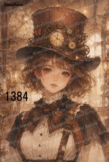 1384 原創貼紙 原創人物貼紙 貼紙 標籤 ri-ma-ri-ma RimaRima