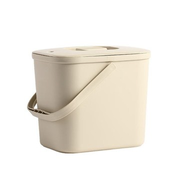 茶具周邊 茶水桶 6.5L茶水間廢水桶 茶臺旁茶渣桶 茶臺垃圾帶蓋垃圾桶 茶葉過濾茶渣桶