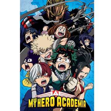 【我的英雄學院】 一年A班 進口海報