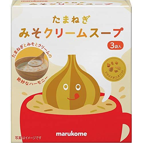 マルコメ たまねぎみそクリームスープ 3食×10個