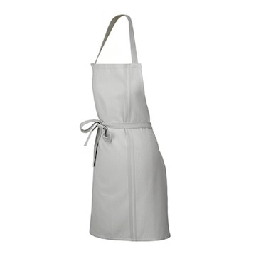 《KELA》Tia平口圍裙-卡其灰-- 廚房圍裙 料理圍裙 烘焙圍裙