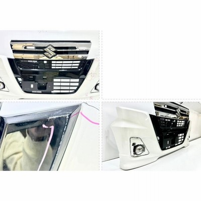 ワゴンR カスタムZ MH95S フロントグリル ワゴンRカスタムZ型式：5AA-MH95S（スズキ）のクルマカタログ