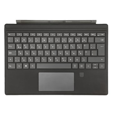 Surface福利品 【福利品】Microsoft Surface Pro 原廠實體鍵盤保護蓋(歐洲規格/無筆槽/指紋解鎖/適用Pro3至Pro7)