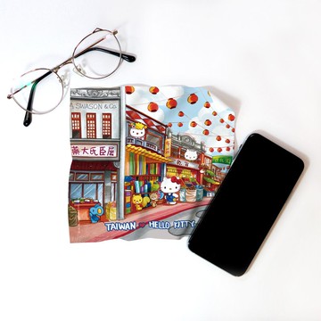 Hello Kitty 萬用布 觀光迪化街 台灣限定=布漾獨家=三麗鷗授權