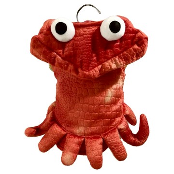 SassyDog 寵物服飾 龍蝦 變裝外套  18號(3L)  紅色  1件