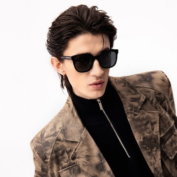 【BOLON 暴龍】中性方形偏光太陽眼鏡(☆BL3185-C10 偏光鏡片)