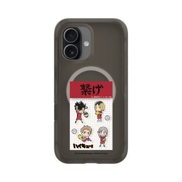 iPhone 17 AirX 本質黑 - 排球少年 Haikyu!! - 音駒貼紙包設計款