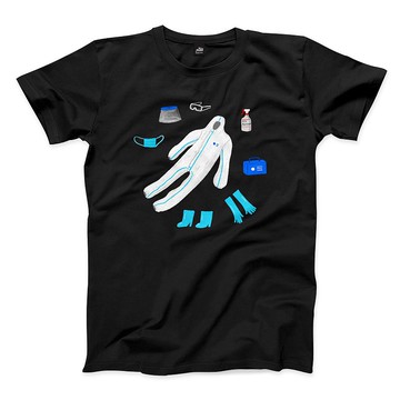 COVID 19 - 中性版T恤 - 4色