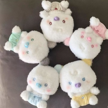 正版尾貨 plave 毛絨公仔玩具 baby 毛絨娃娃 奶嘴玩偶 棉花娃娃 送朋友禮物 可愛迷你掛件