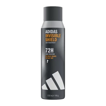 adidas愛迪達 男性制汗爽身噴霧(無痕防護)150ml