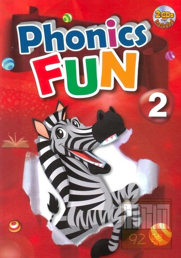 堂奧兒童美語練習Phonics Fun 2(附CD)