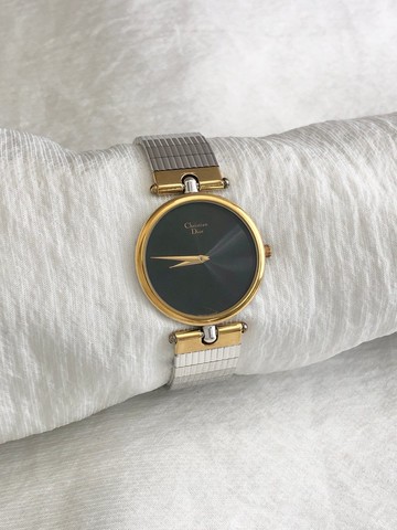 【日本直送 名牌二手包】Christian Dior 克裡斯汀‧迪奧 手錶 銀色 不鏽鋼 石英 3026 4epvim