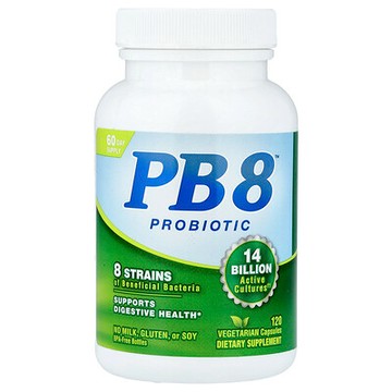 Nutrition Now, PB 8™ 益生菌，120 粒素食膠囊