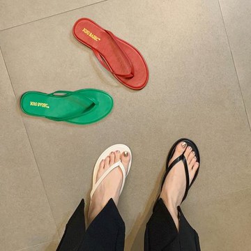 人字拖鞋夏女2025網紅爆款新款外穿法式涼拖鞋平底爆款超火半拖鞋