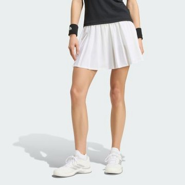 adidas 愛迪達 短裙 女 運動裙 網球裙 吸濕排汗 亞規 CLASSICS SKIRT 白 KY8897 (L5227)