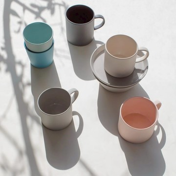 Stoneware 馬克杯 380 粉色