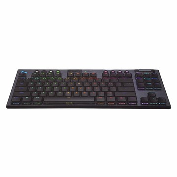 logitech G 羅技G G915 X 無線 RGB 機械式 TKL 遊戲鍵盤  黑色  青軸  1個