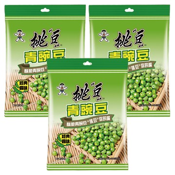 旺旺 挑豆 青豌豆 經典醬味  160g  3包