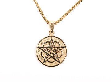 KREAM JONY J 同款 Pentacle necklace 五芒星吊墜項鏈男女鎖骨鏈