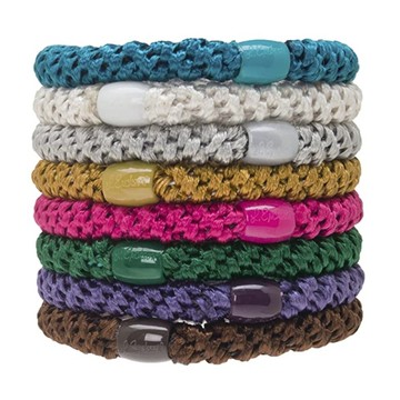 美國 L. Erickson 彈力髮圈-Winter 粗款髮圈 原裝8入 不咬髮 名牌髮圈【南風百貨】