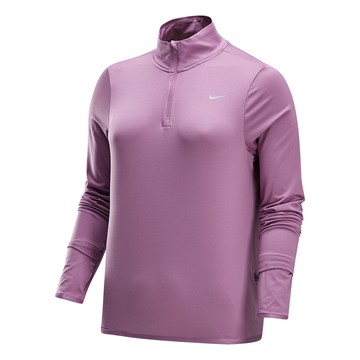 Nike Swift Elmnt DF Uvhztop 女款 粉紫色 防曬 慢跑 舒適 上衣 長袖 FB4317-523