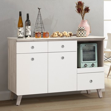 Homelike 喜家居4尺岩板餐櫃(2151)-120x41x80cm