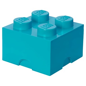 ROOM COPENHAGEN LEGO 樂高四凸收納盒  天空藍  25 x 25 x 18cm  1個