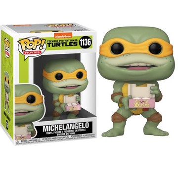 （卡司旗艦）FUNKO POP 1136 電影系列 忍者龜 secret of the ooze 米開朗基羅