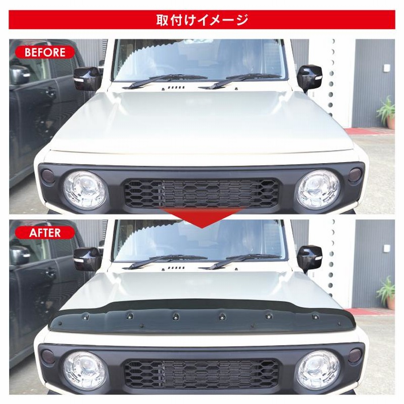 ジムニーJB64 74 バグガードラプターライナーダミーボルト