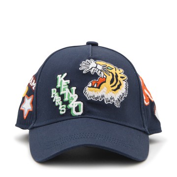 Kenzo - Navy Cotton Patch Baseball Cap