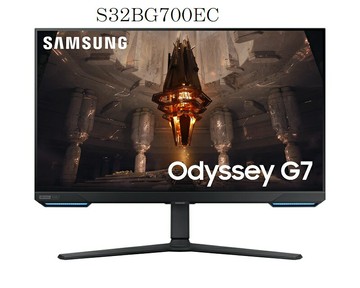 【享最高折300】SAMSUNG 三星 32吋 Odyssey G7 平面電競顯示器/S32BG700EC